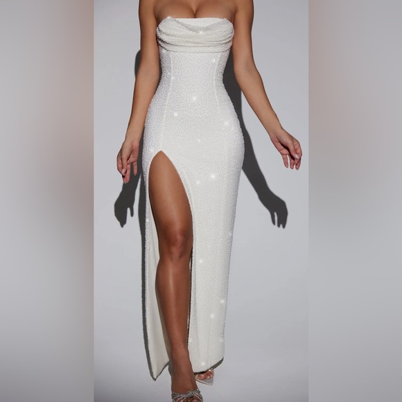 OH POLLY | NEW W TAGS La Rochette Dress Ivory - Picture 2 of 13